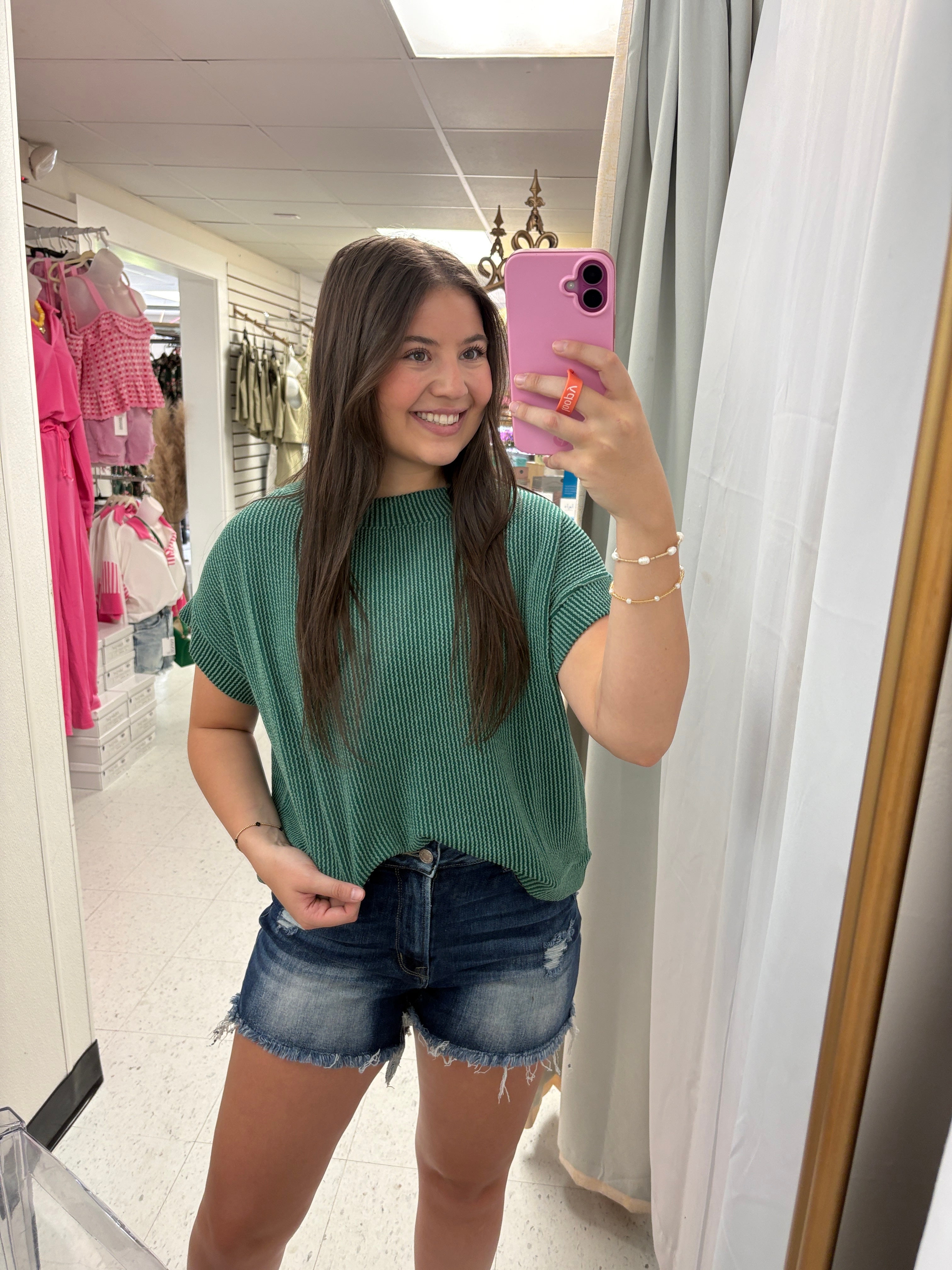 Weekend Wanderer Ribbed Top