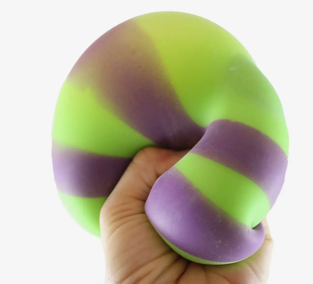Jumbo Striped Squish Stretch Ball