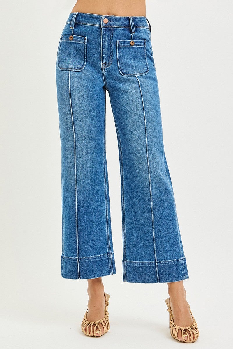 The Soho Statement Wide-Leg Jeans