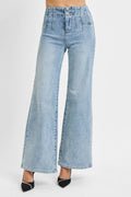 Front & Back Dart Waisted Jeans