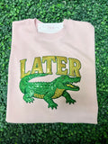 Later Gator Sequin Sweatshirt
