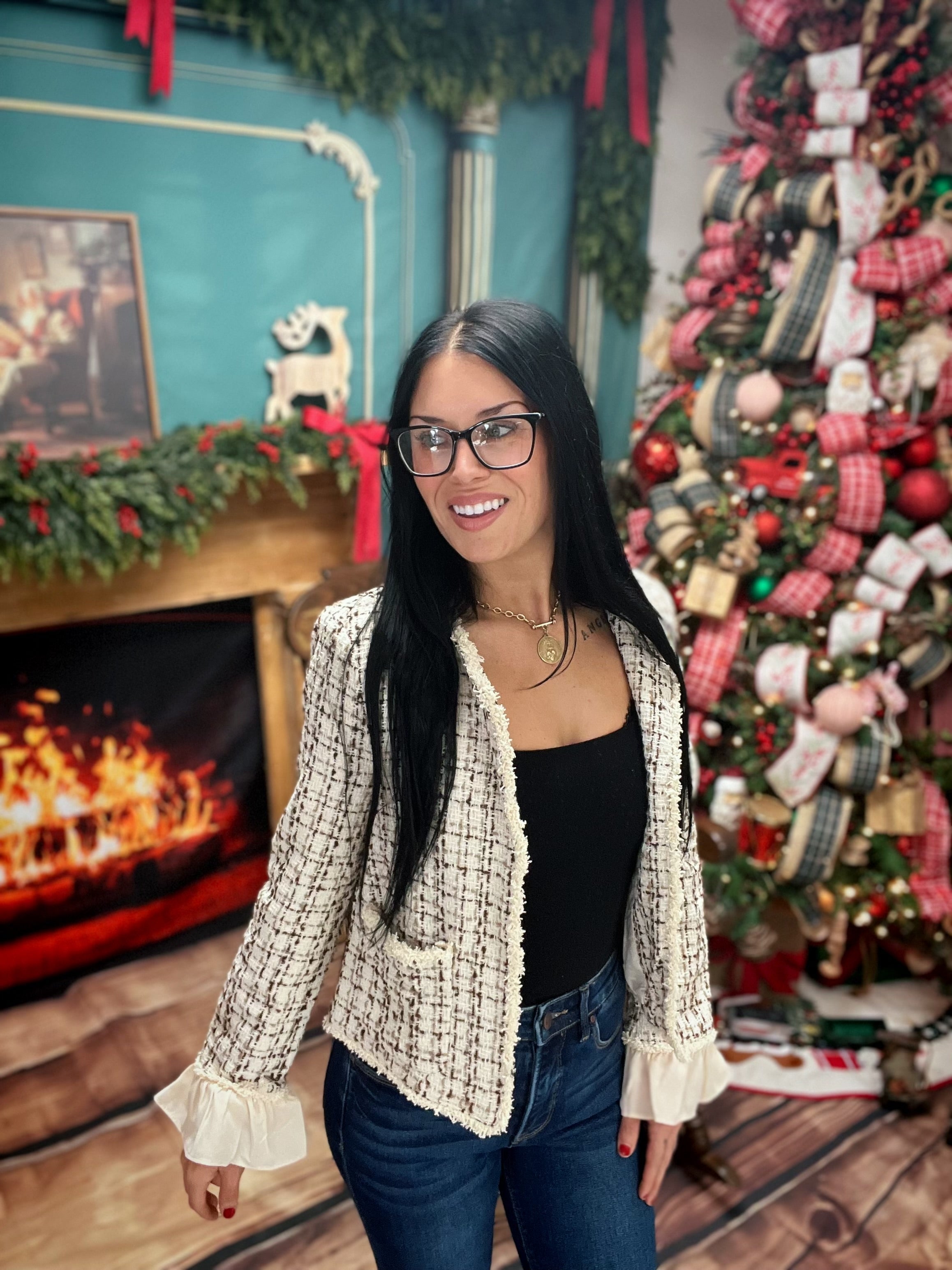 The Chateau Chic Tweed Jacket