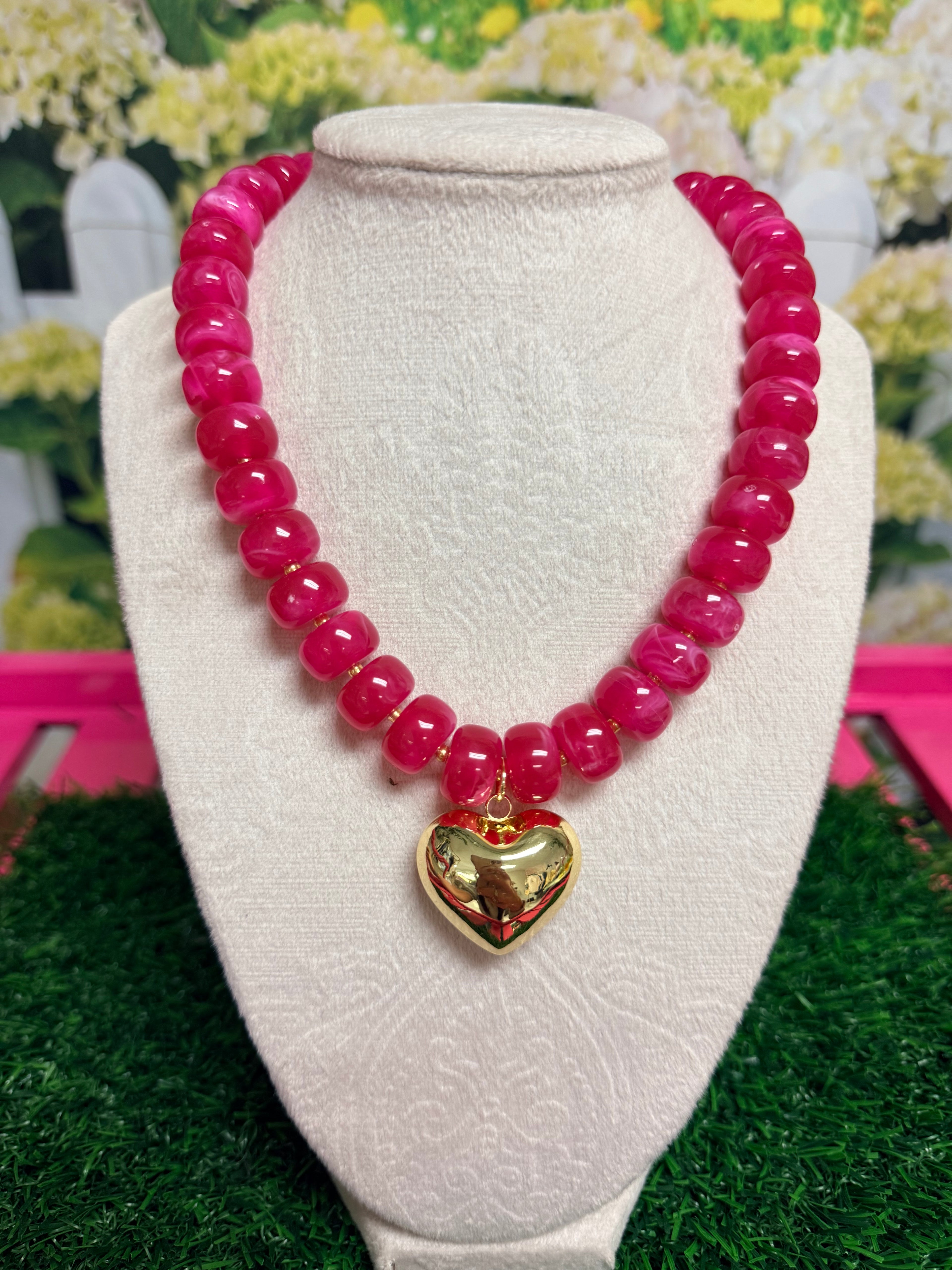 Heart Of Gold Necklace
