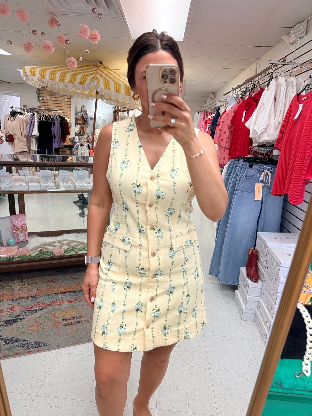 Main Squeeze Patterned Dress