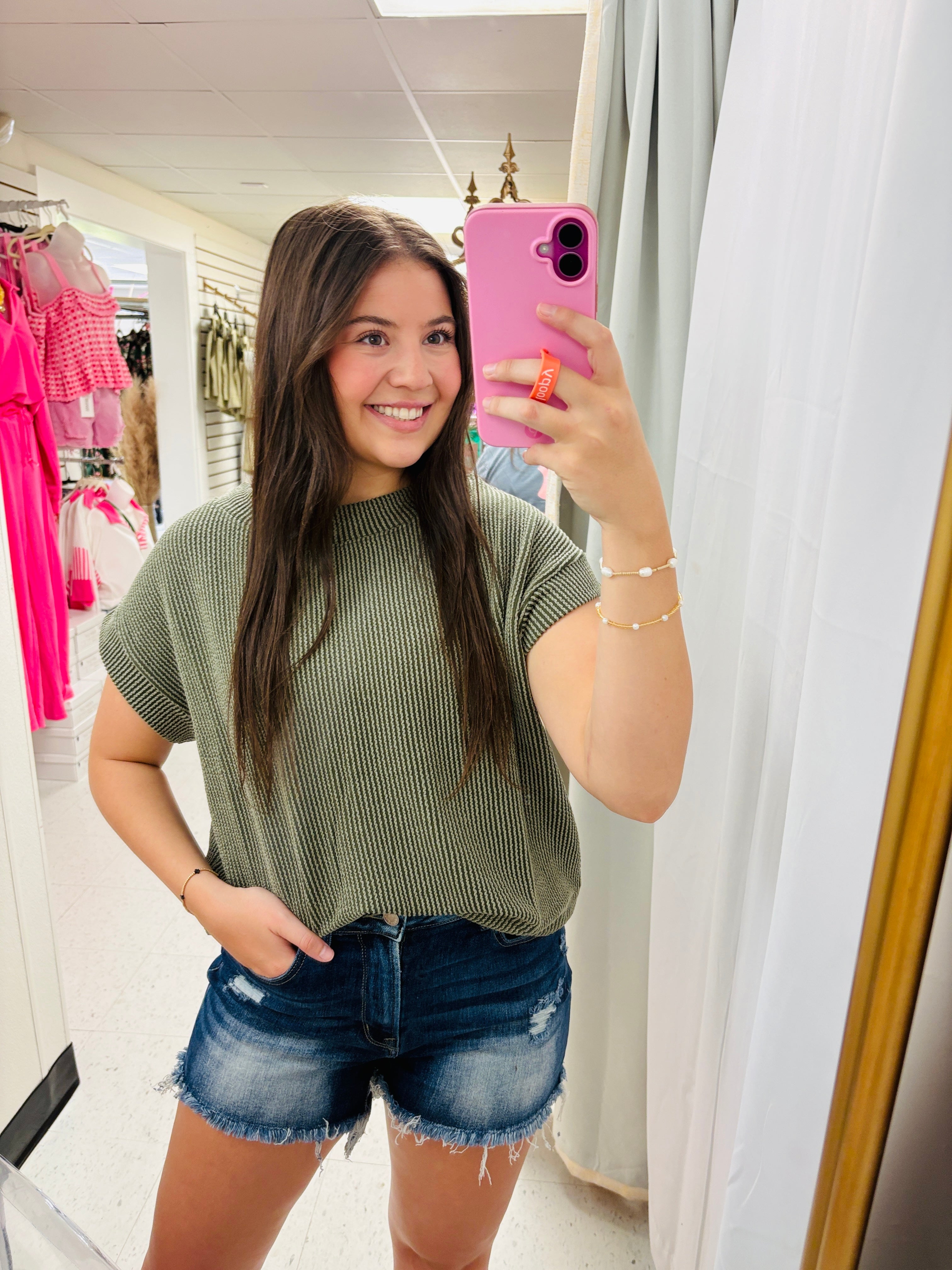 Weekend Wanderer Ribbed Top