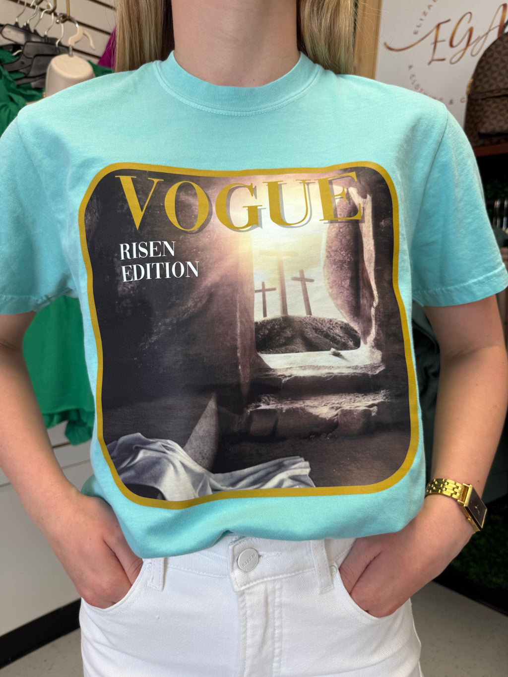 Vogue He is Risen Tee