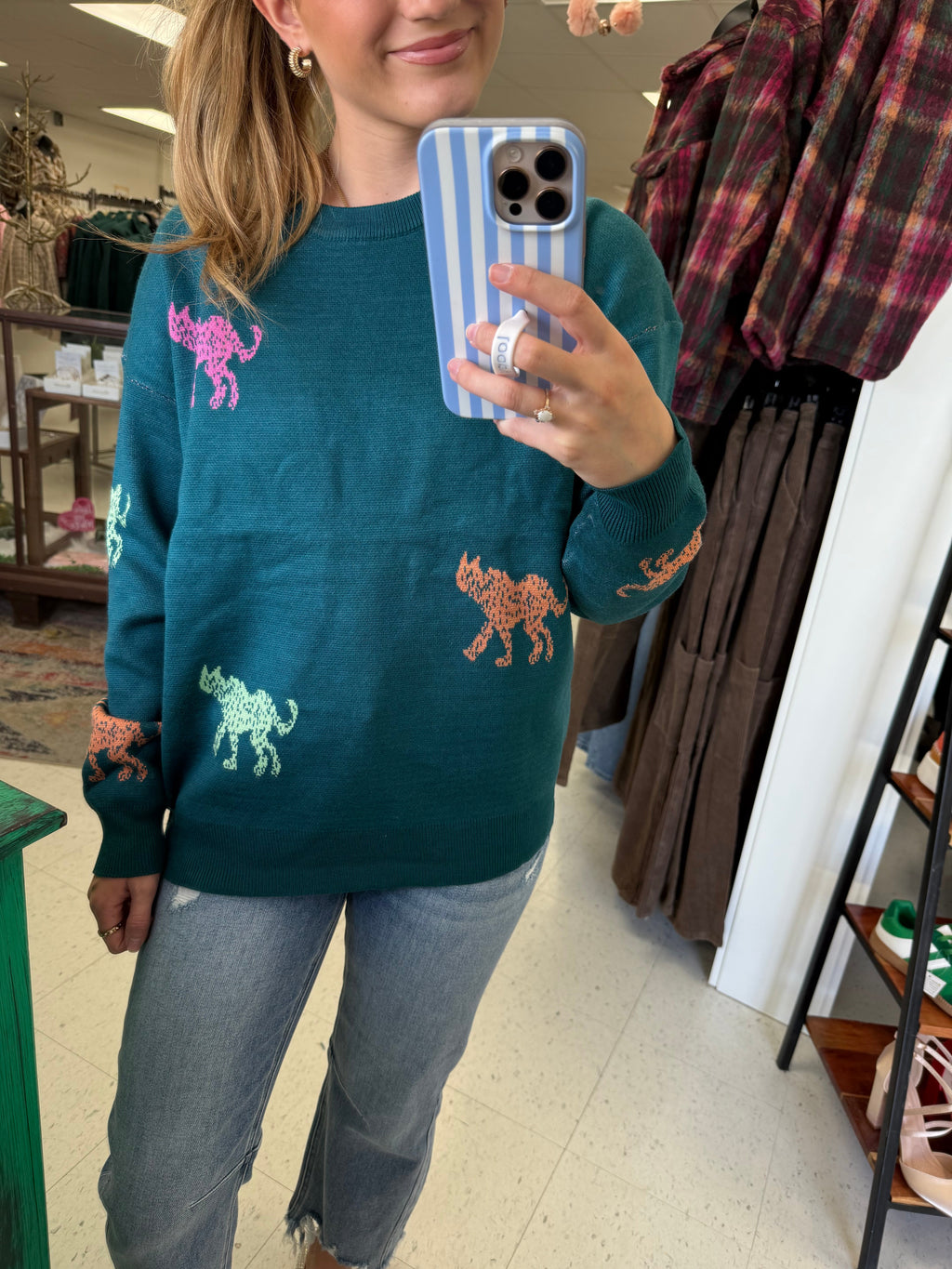 The Wild & Whimsy Leopard Sweater