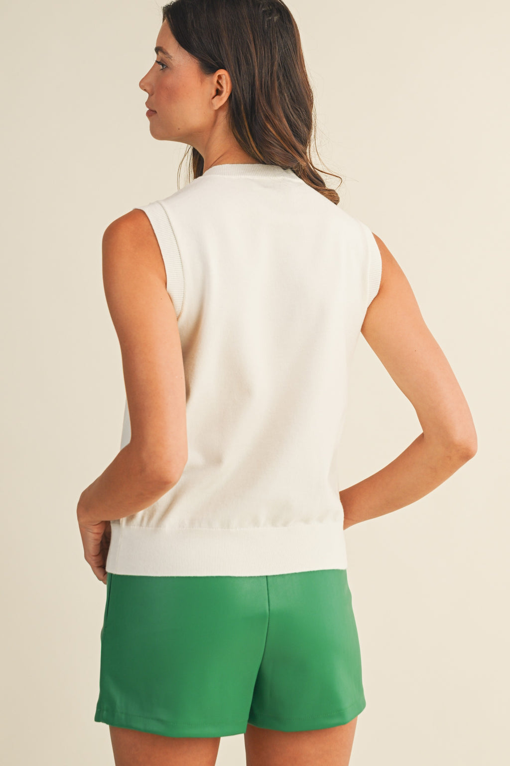 Parade Perfect Scarf Knit Top