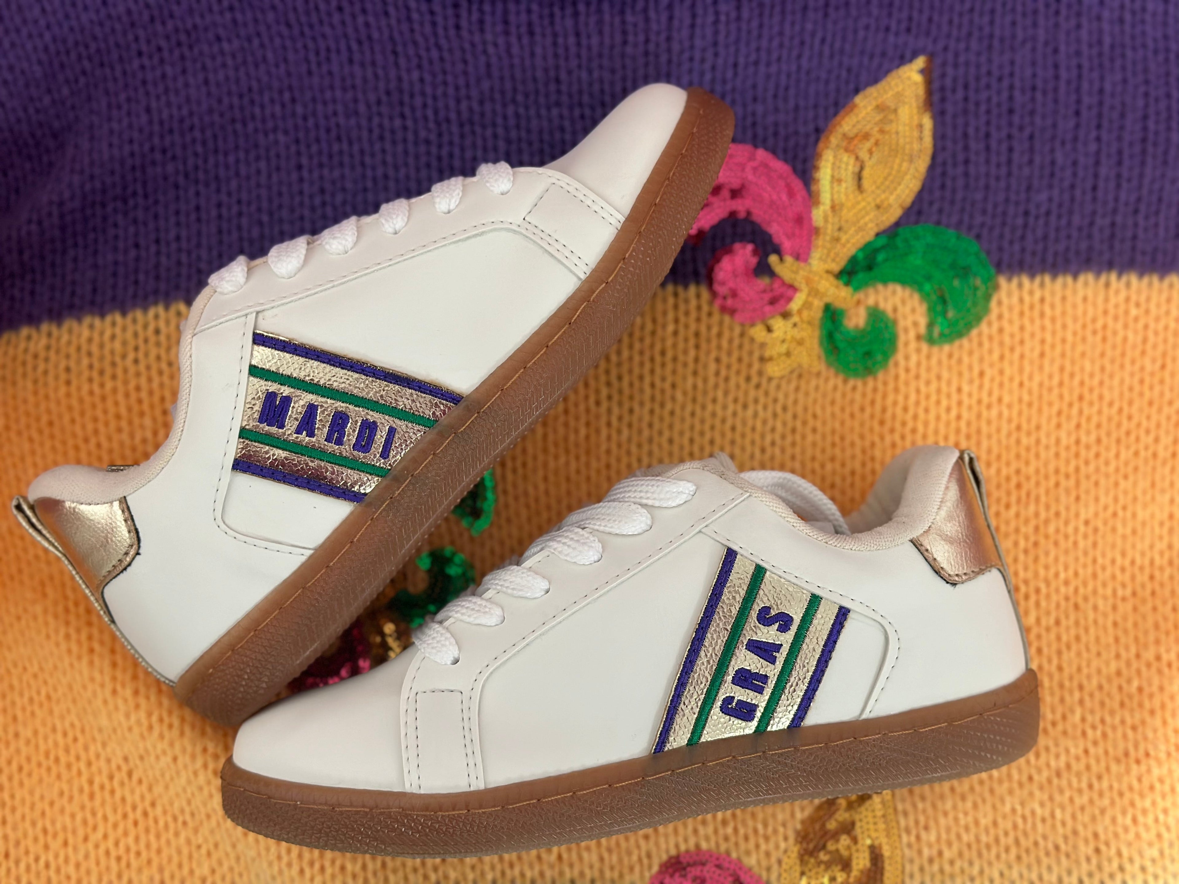 Mardi Gras Sneakers