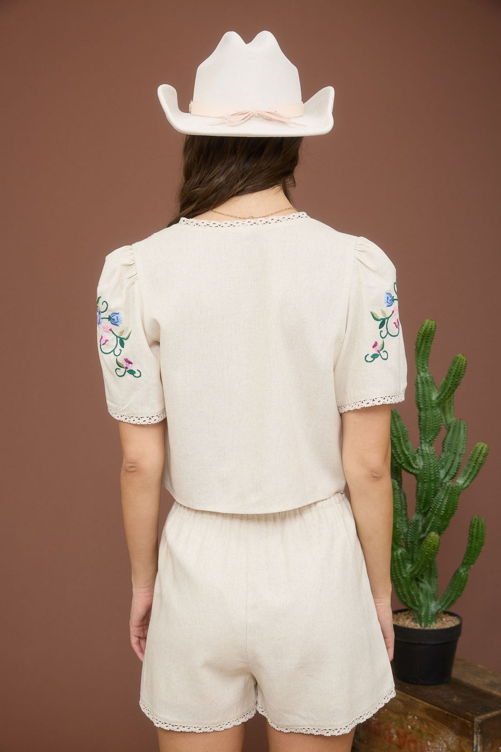 Western Vibes Floral Embroidered Set