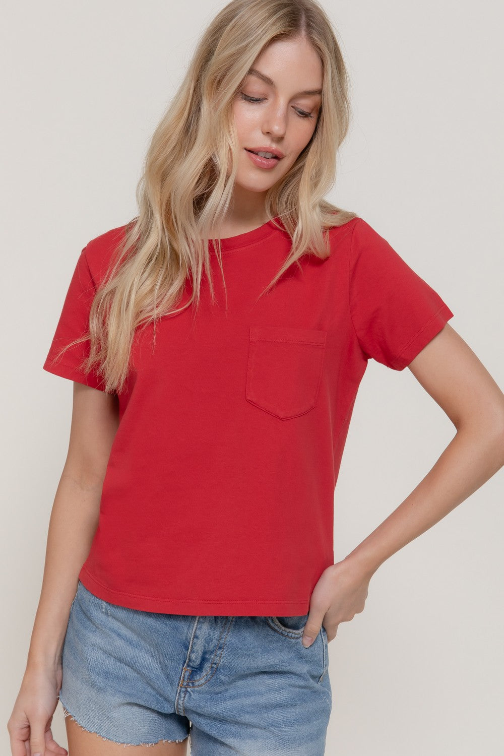 The Just Right Pocket Tee