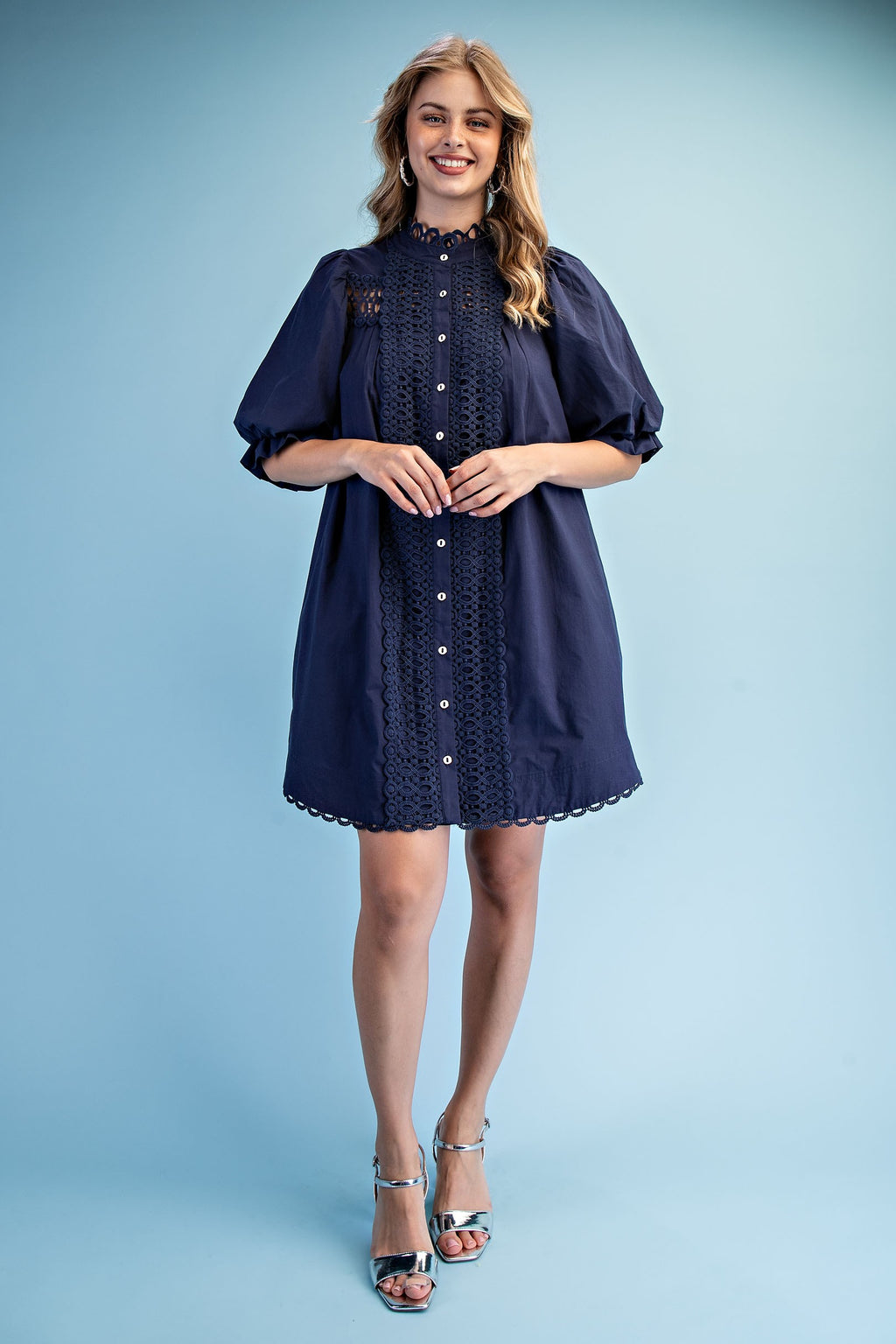 Midnight Magnolia Dress