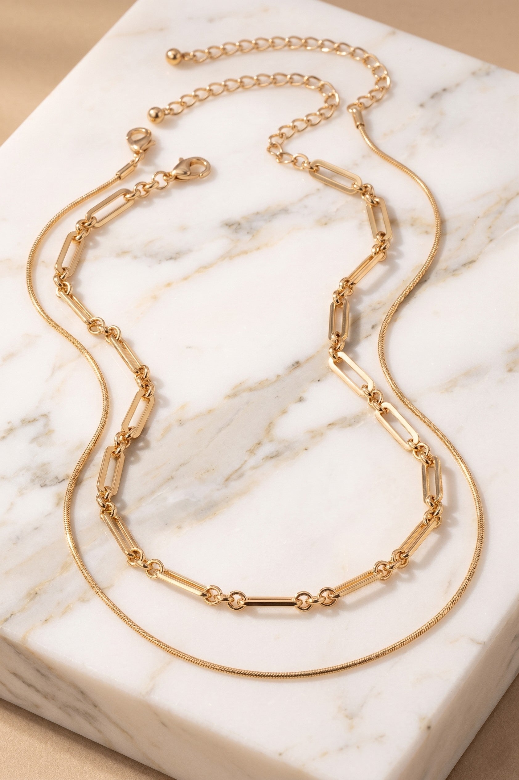 Double Take Layered Necklace