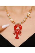 Bayou Babe Crawfish Necklace
