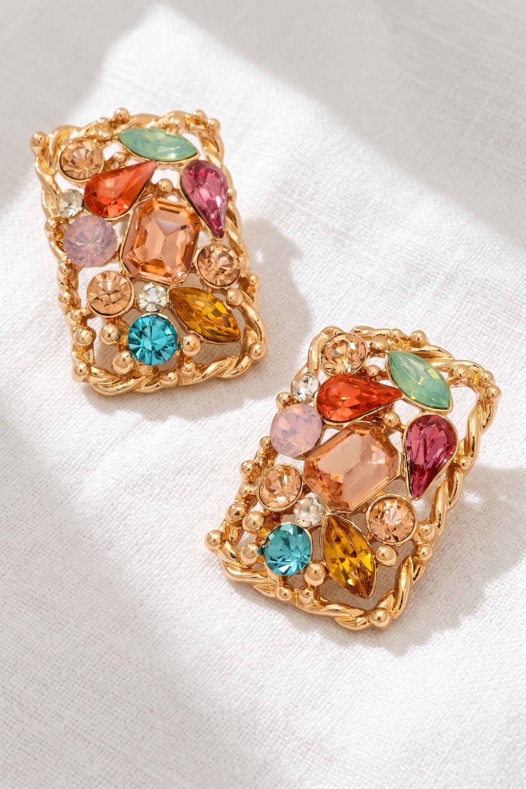 Color Me Happy Statement Earrings