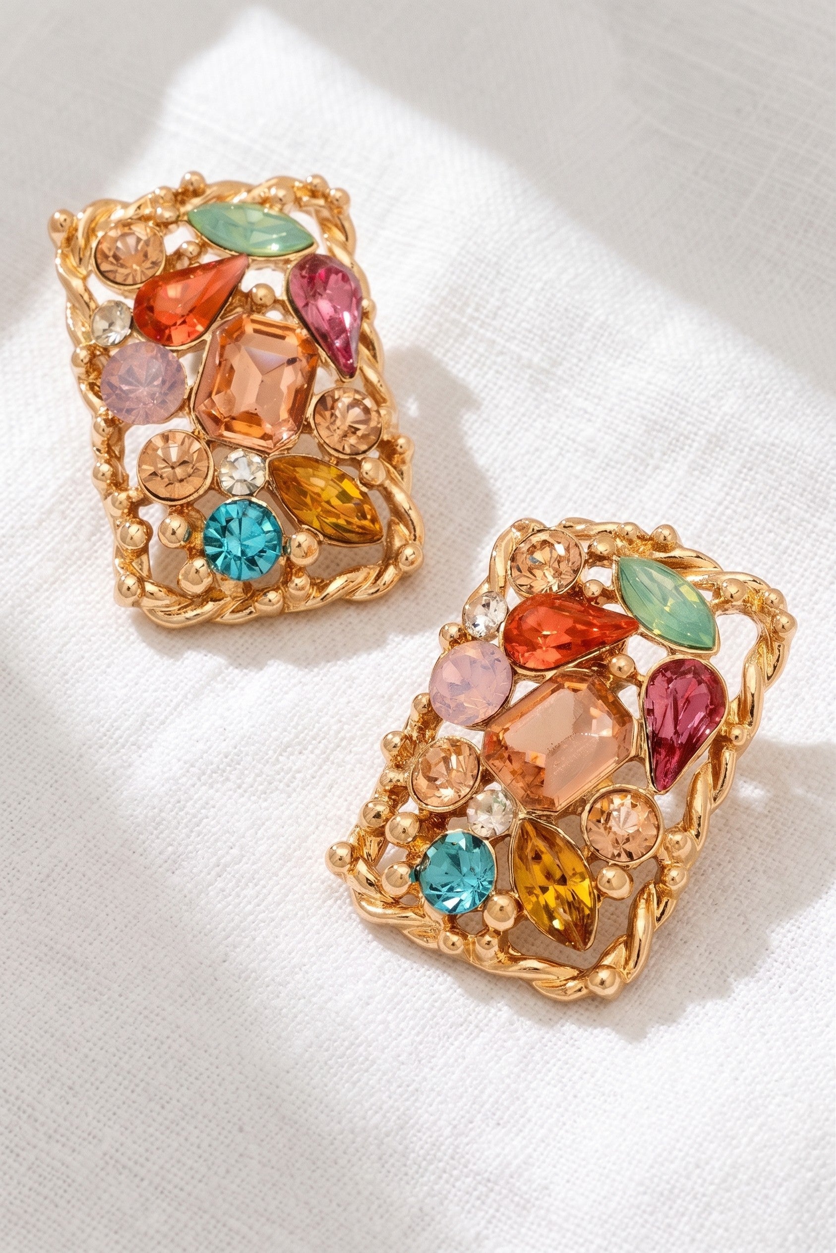 Color Me Happy Statement Earrings