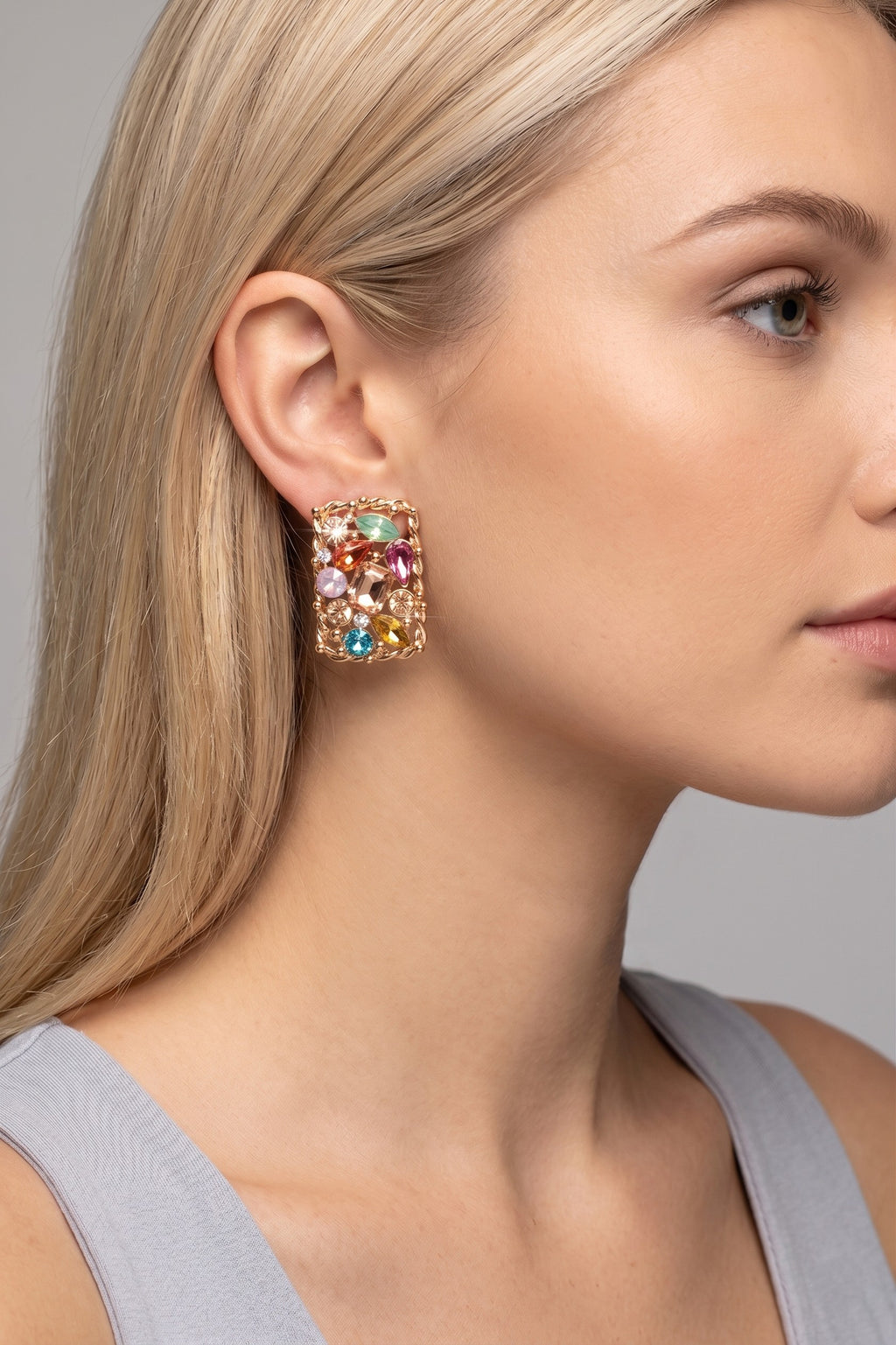 Color Me Happy Statement Earrings