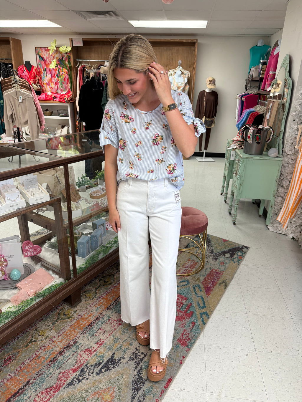 Sweet Serenity Floral Top
