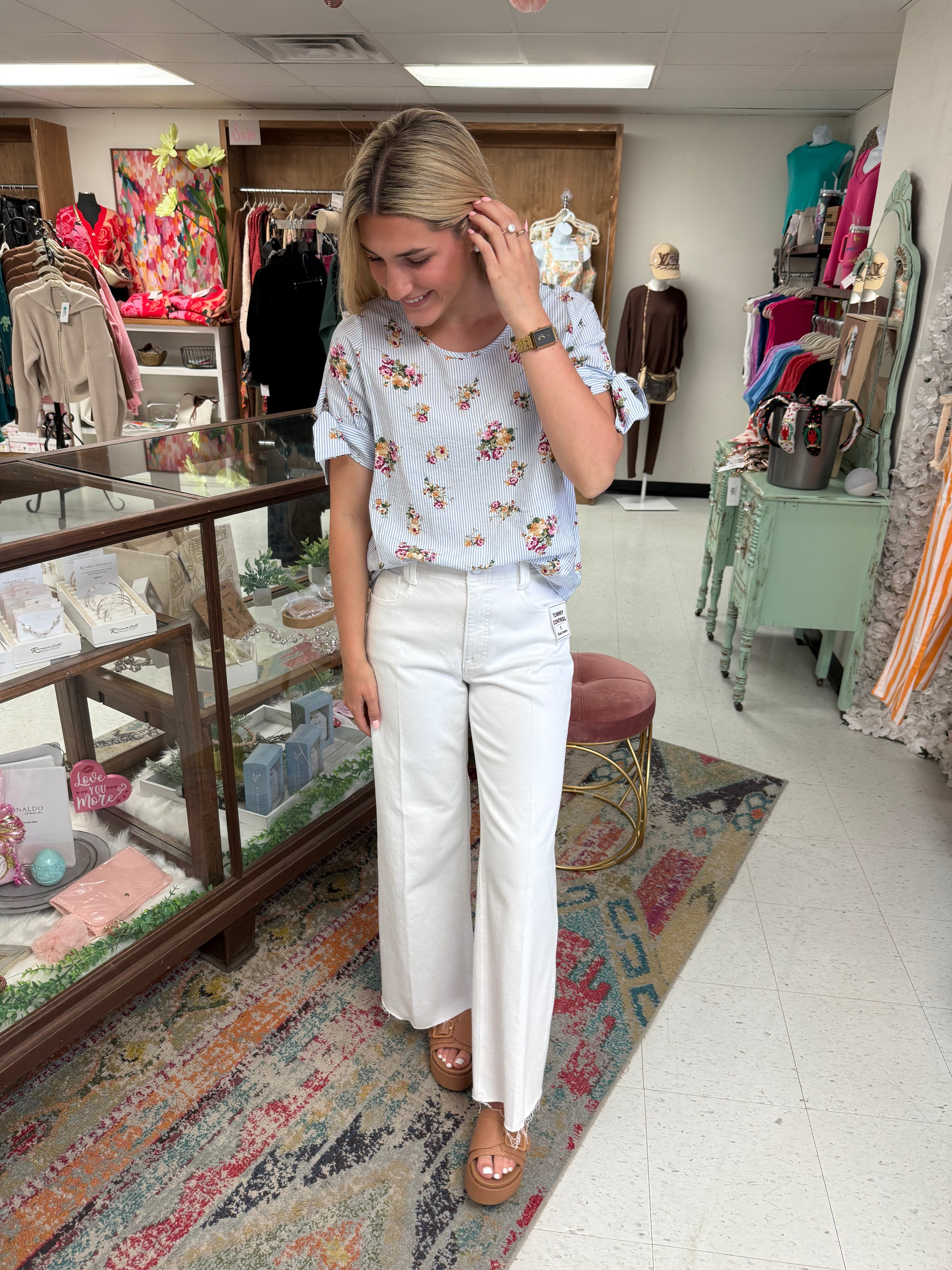 Sweet Serenity Floral Top
