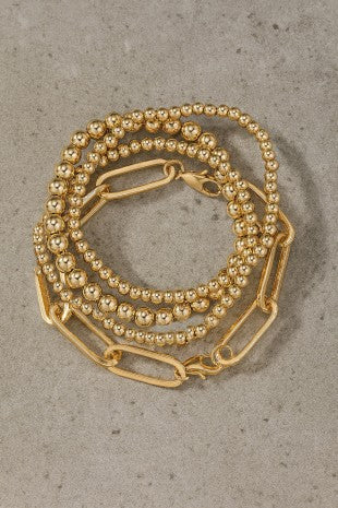 Gold Rush Bracelet  Stack
