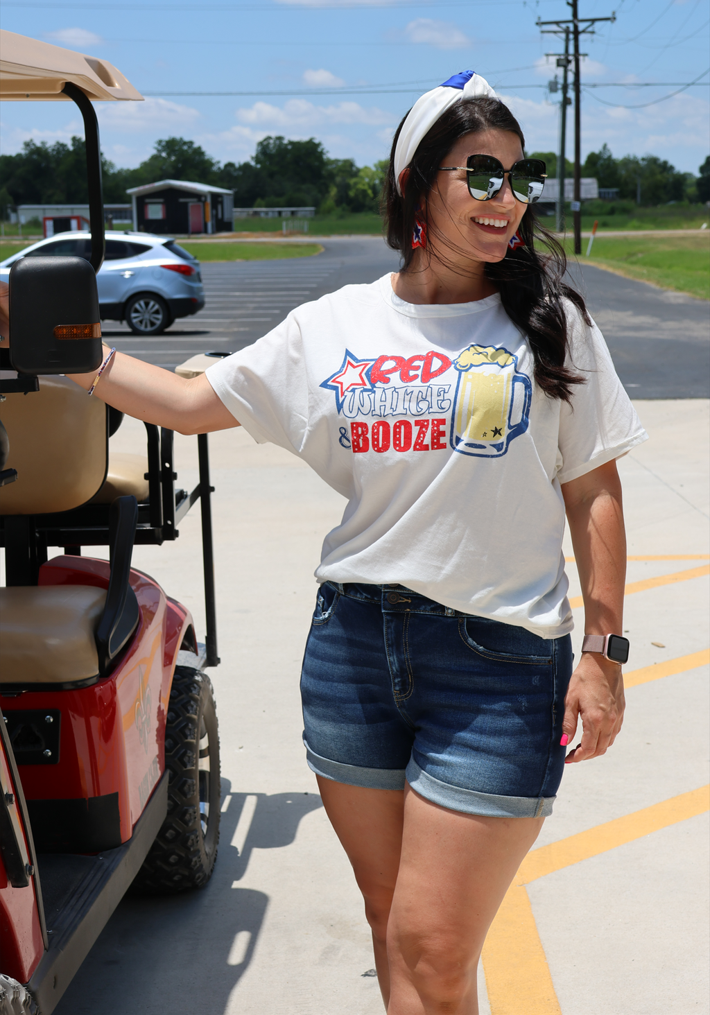 Red, White & Booze Graphic Tee *Final Sale*