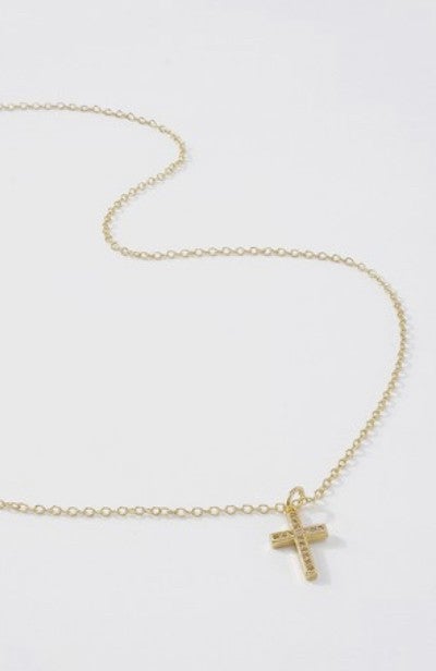 Simple Cross Necklace