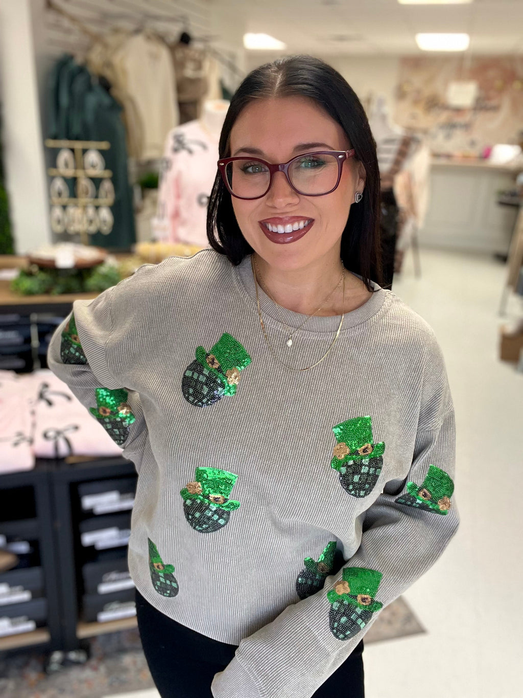Trying My Luck Sweatshirt *Final Sale*
