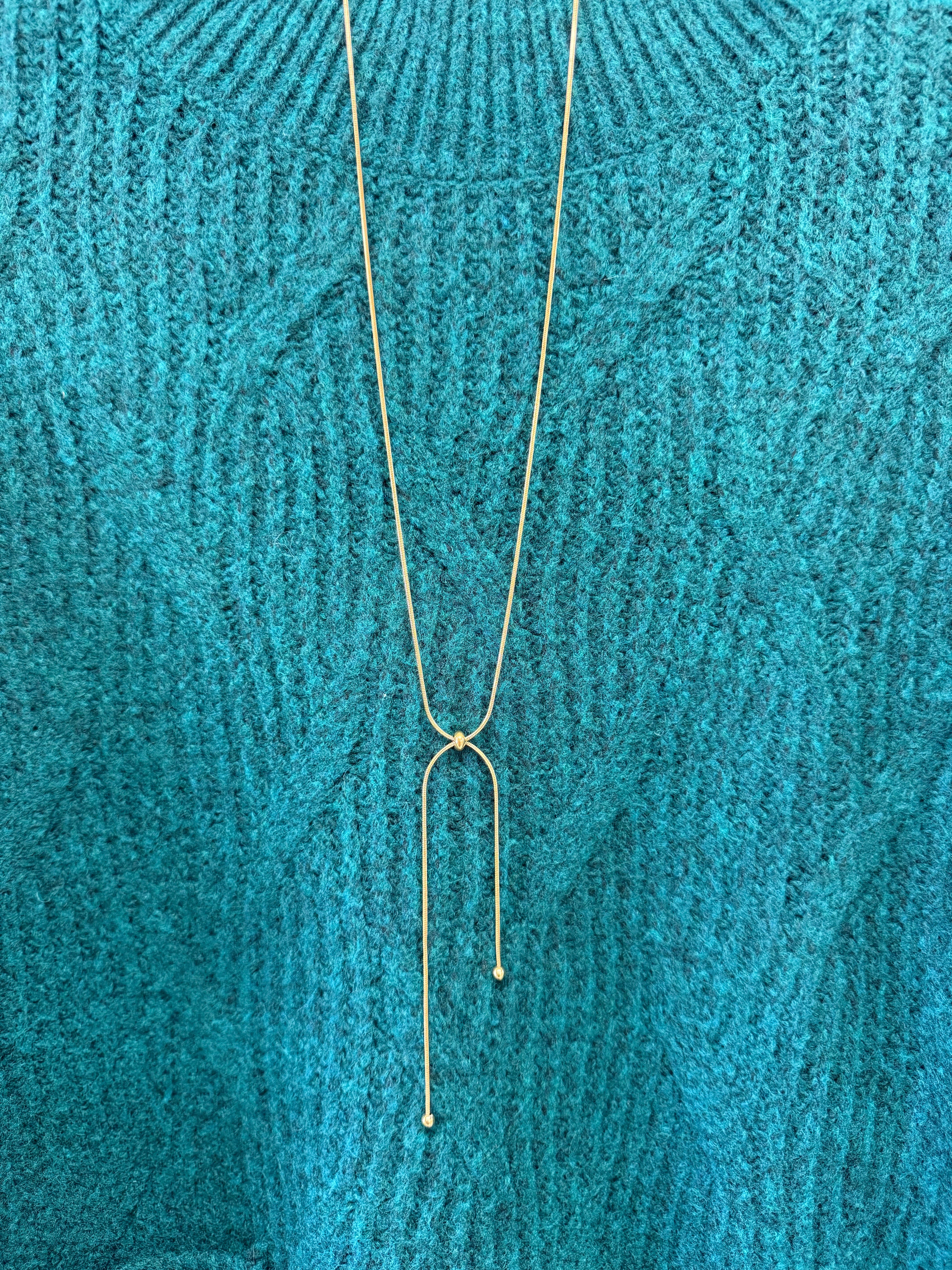 The Elise Y-Drop Necklace
