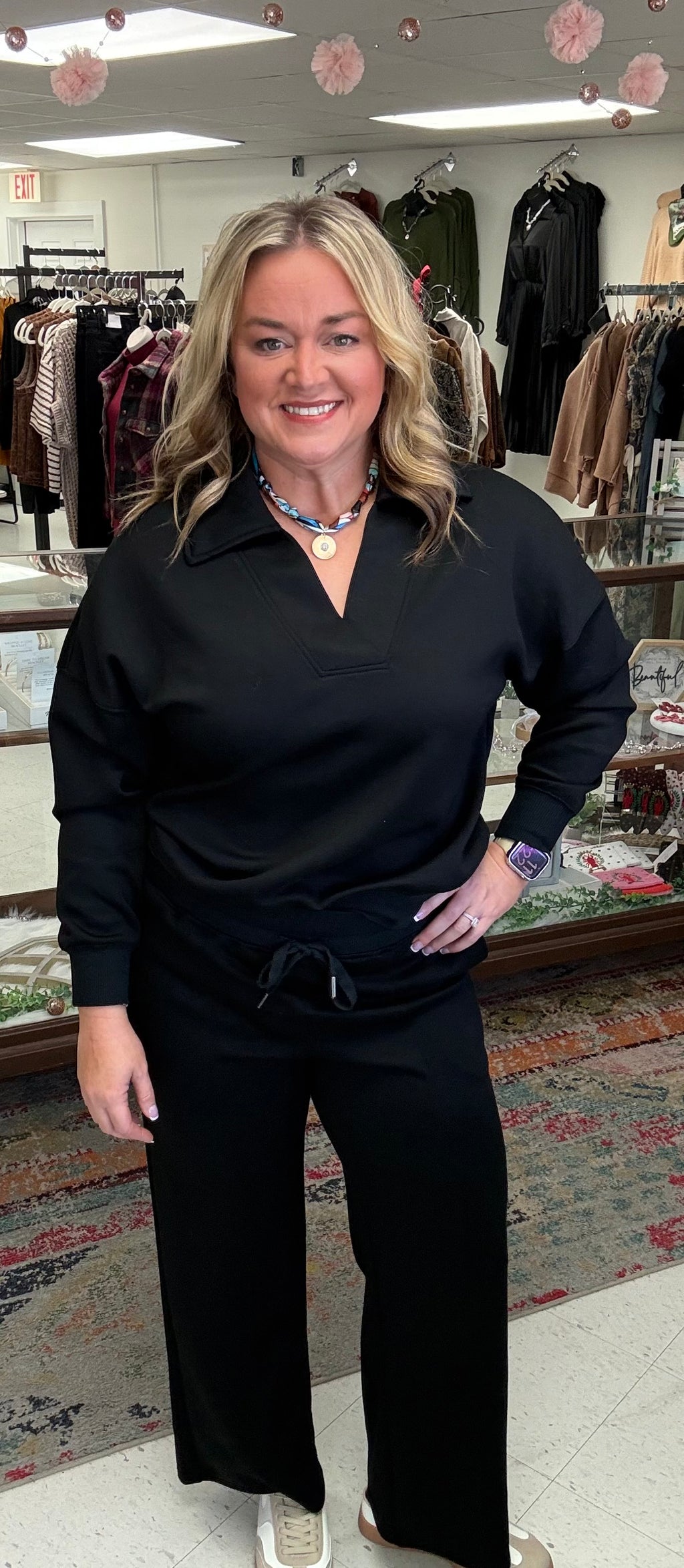 Midnight Luxe Lounge Set