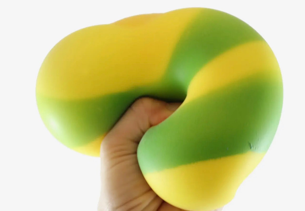 Jumbo Striped Squish Stretch Ball