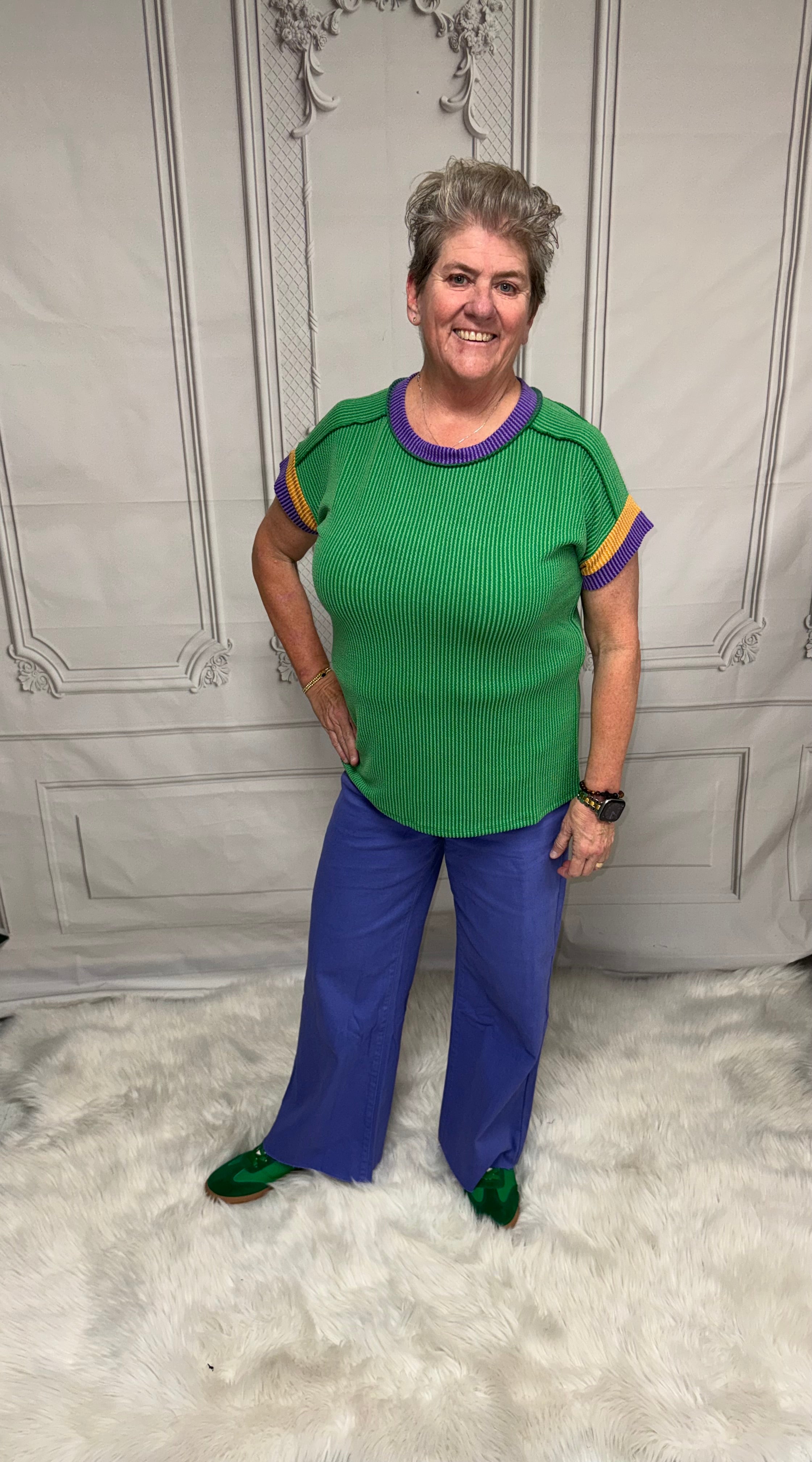 The Carnival Cutie Ribbed Top