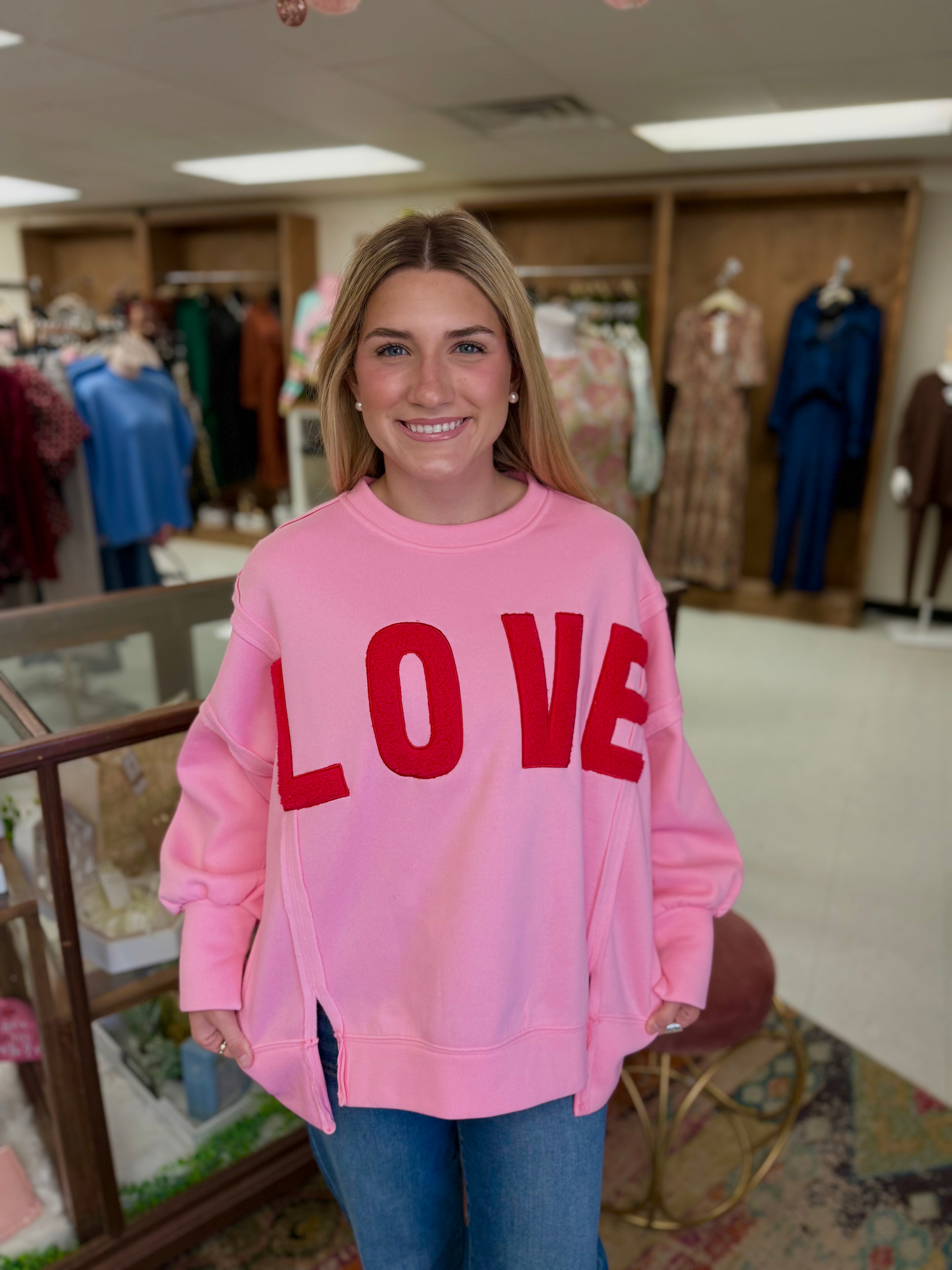 Pretty in LOVE Sweatshirt