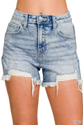 Rebel Soul Distressed Shorts