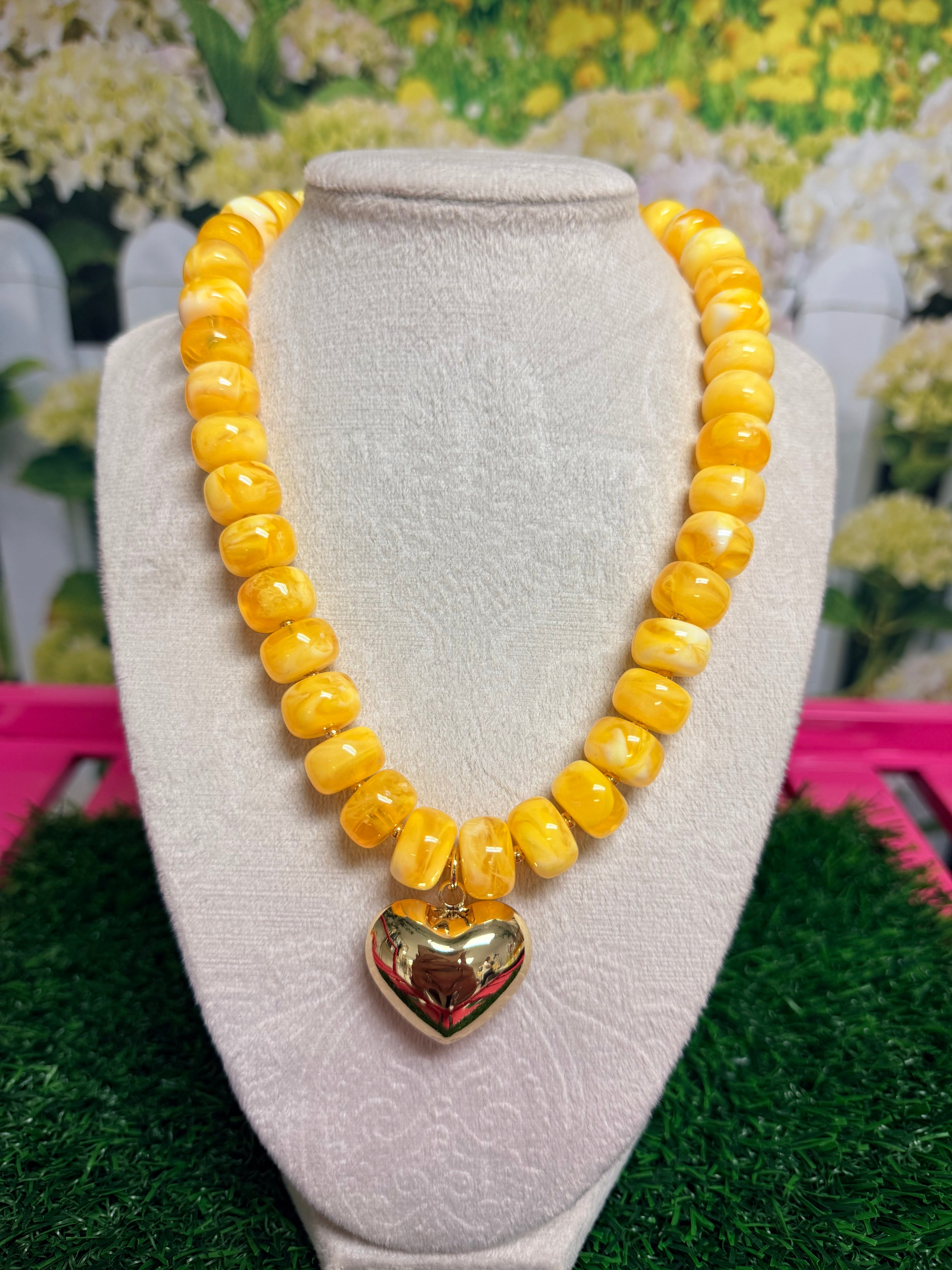 Heart Of Gold Necklace