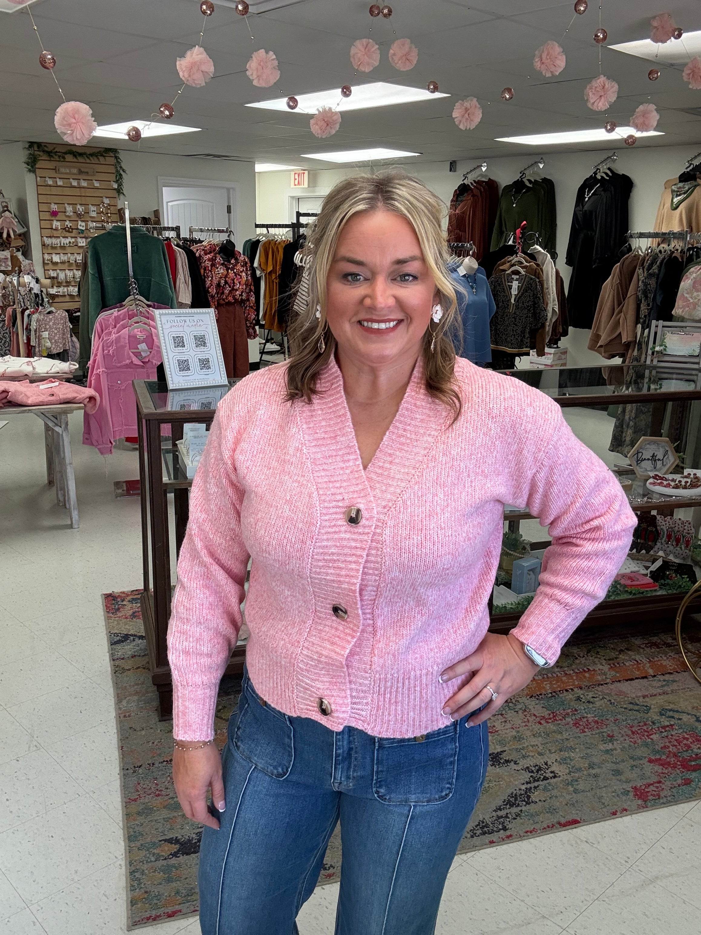 The Rosy Daydream Cardigan