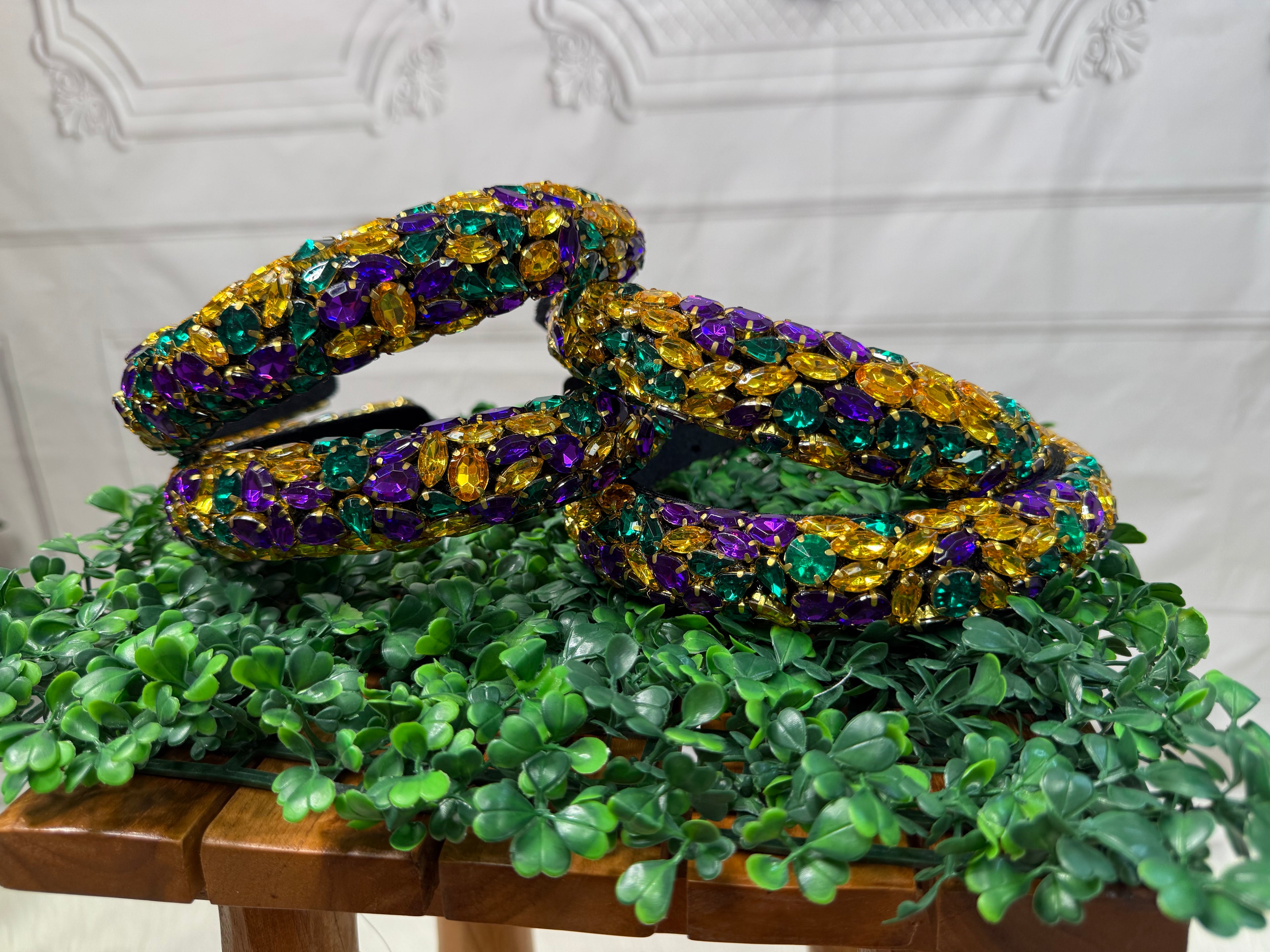 Queen of the Krewe Gem Headbands