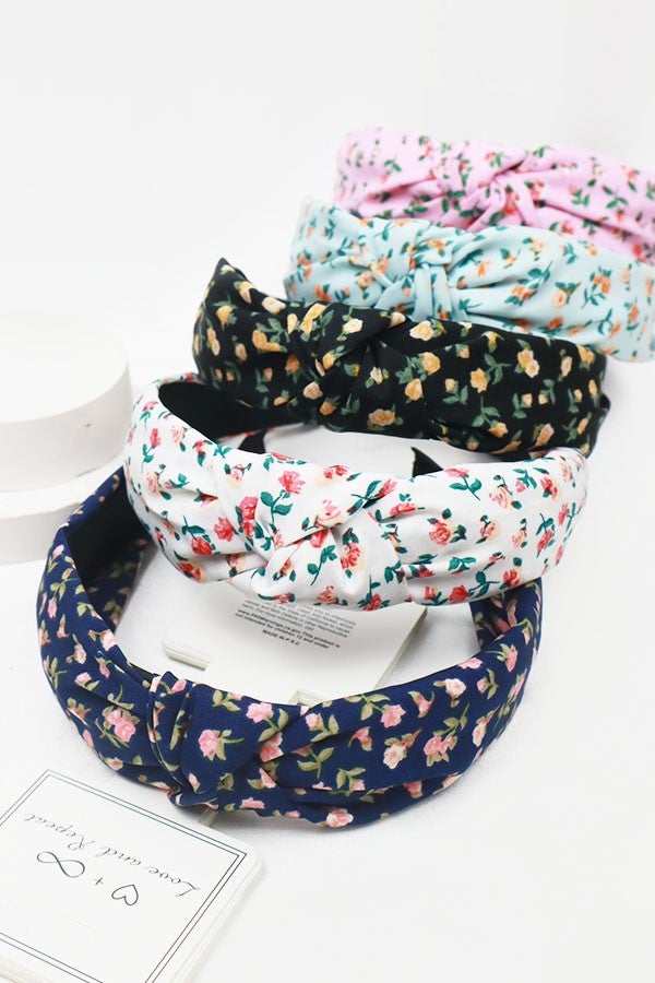 Ditsy Floral Knotted Headband