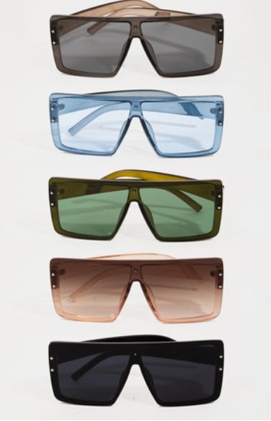Summer Square Shield Sunglasses