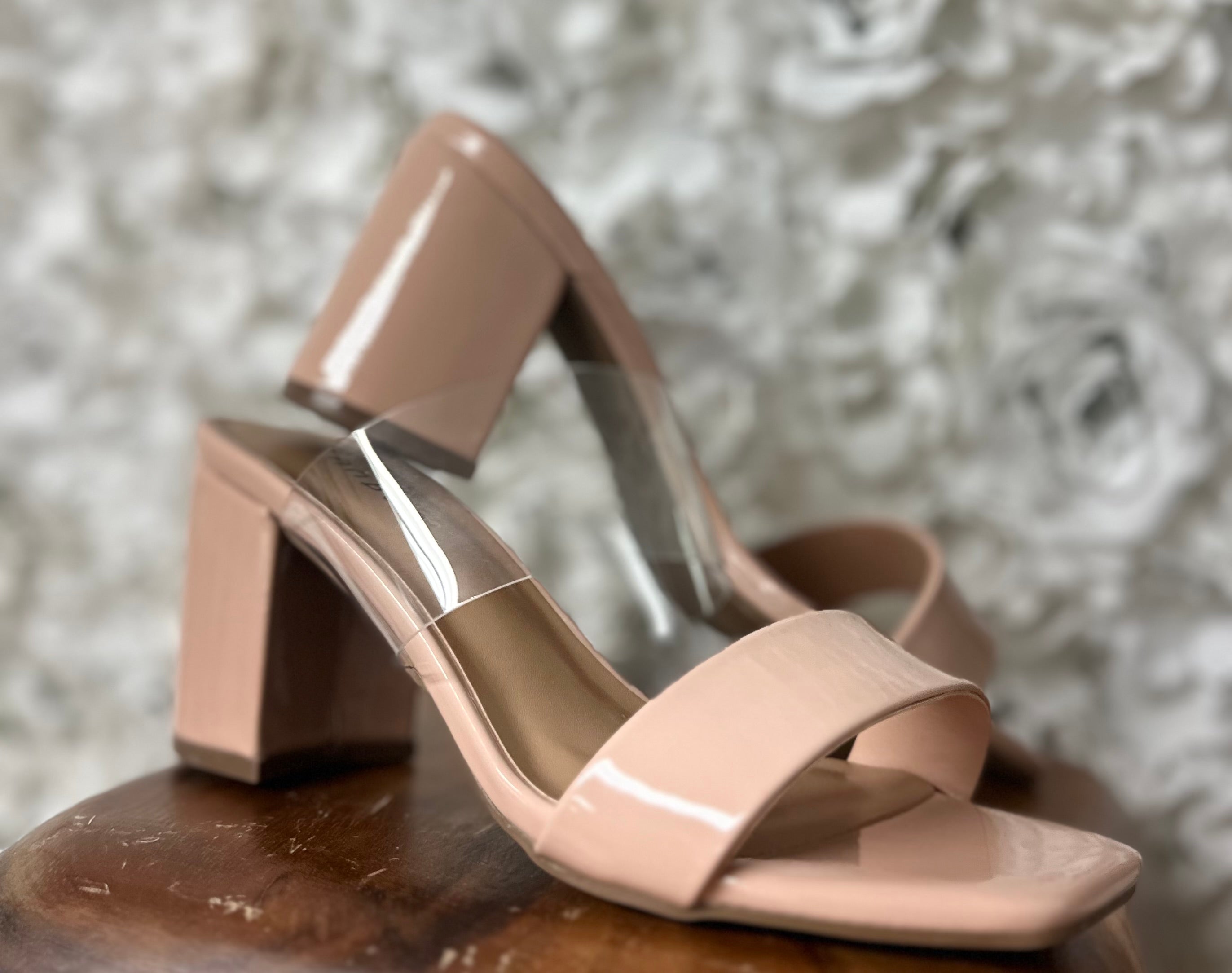 Forever Clear Heels *Final Sale*