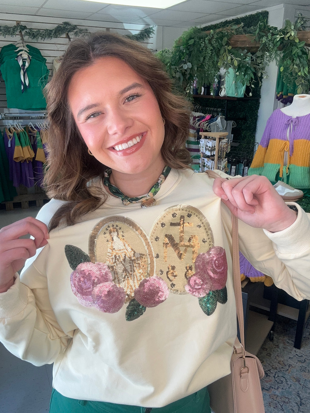 Heavenly Grace Miraculous Medal Sweatshirt