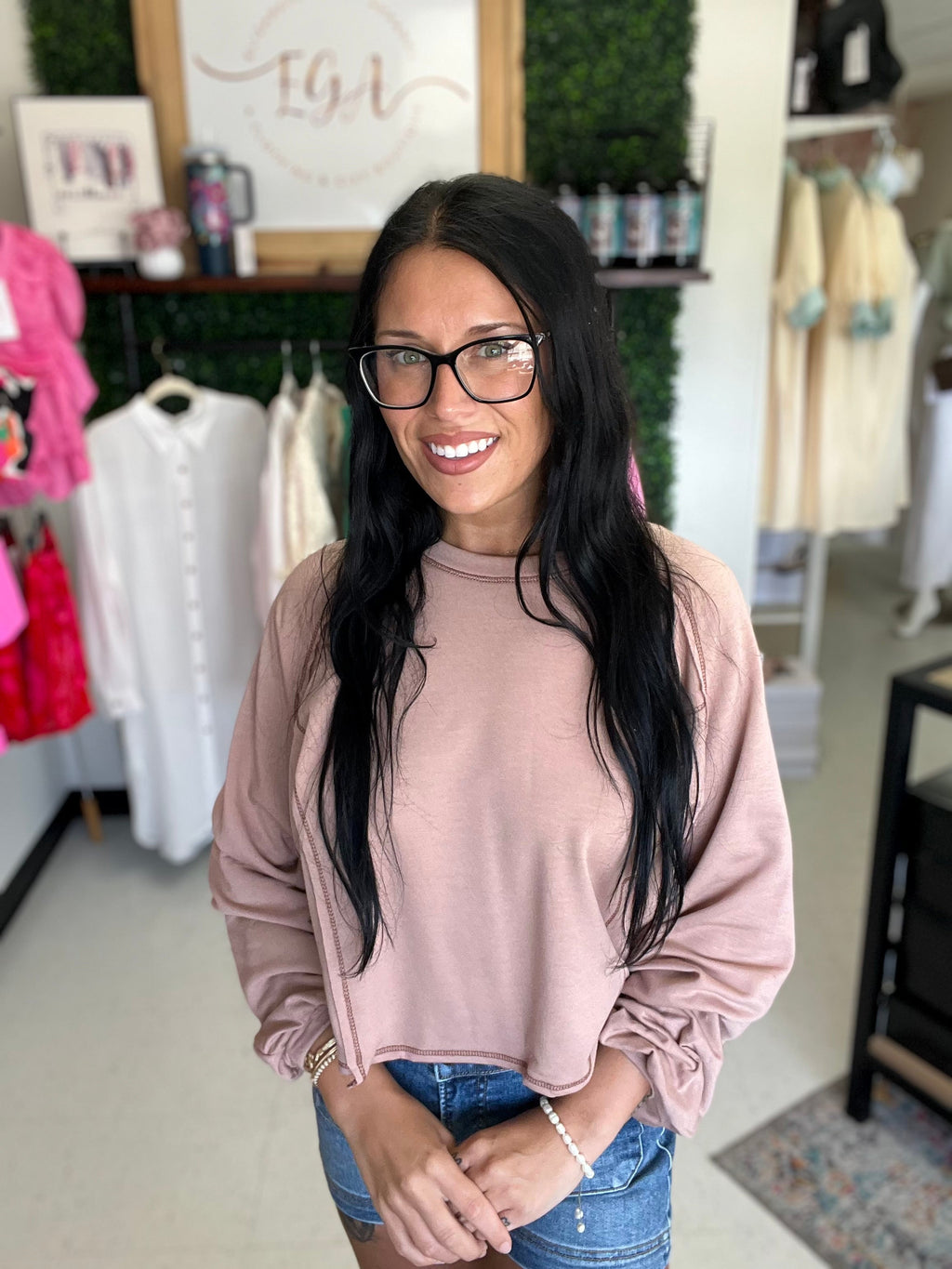 Everyday Stitched Top