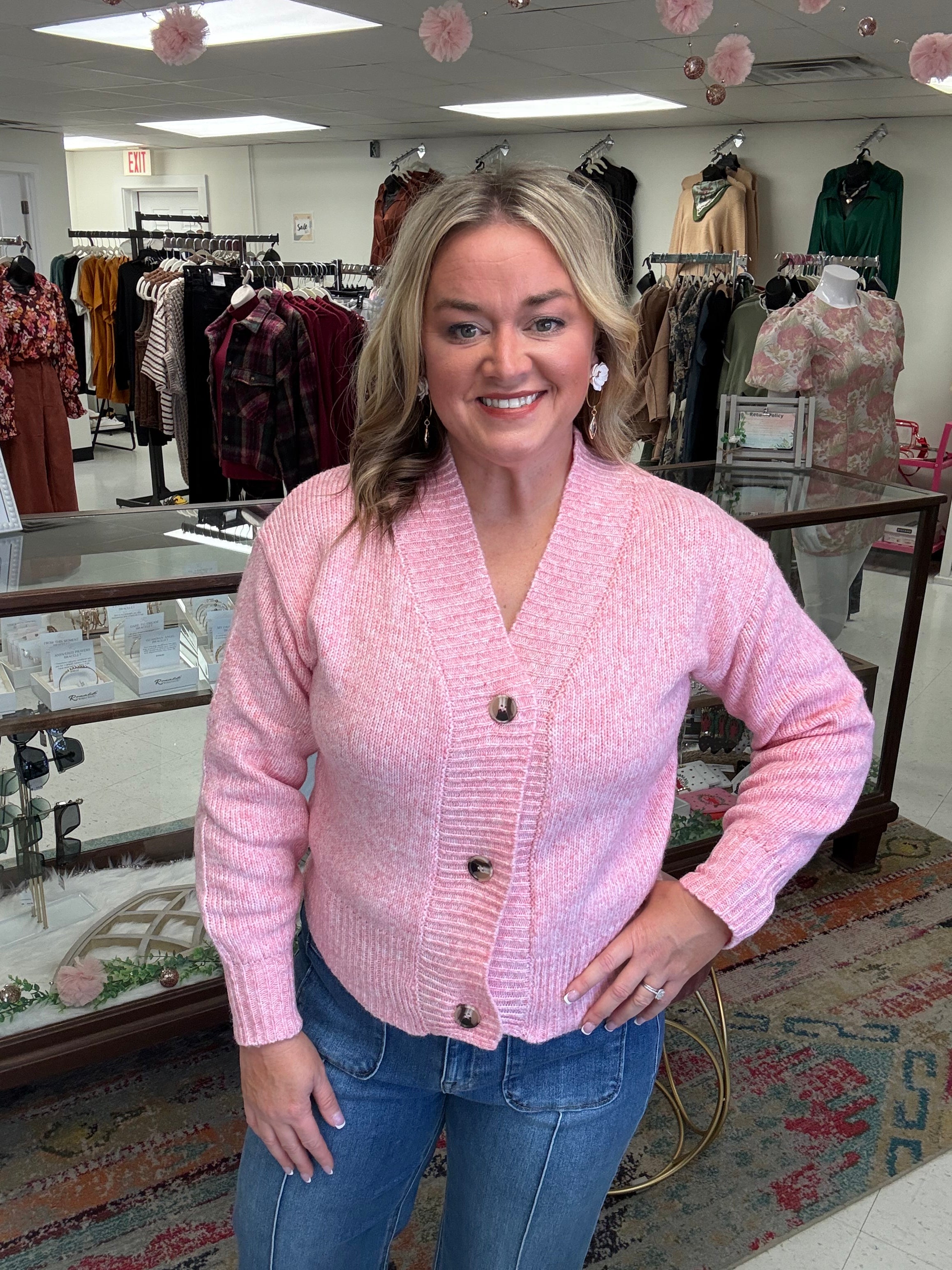 The Rosy Daydream Cardigan