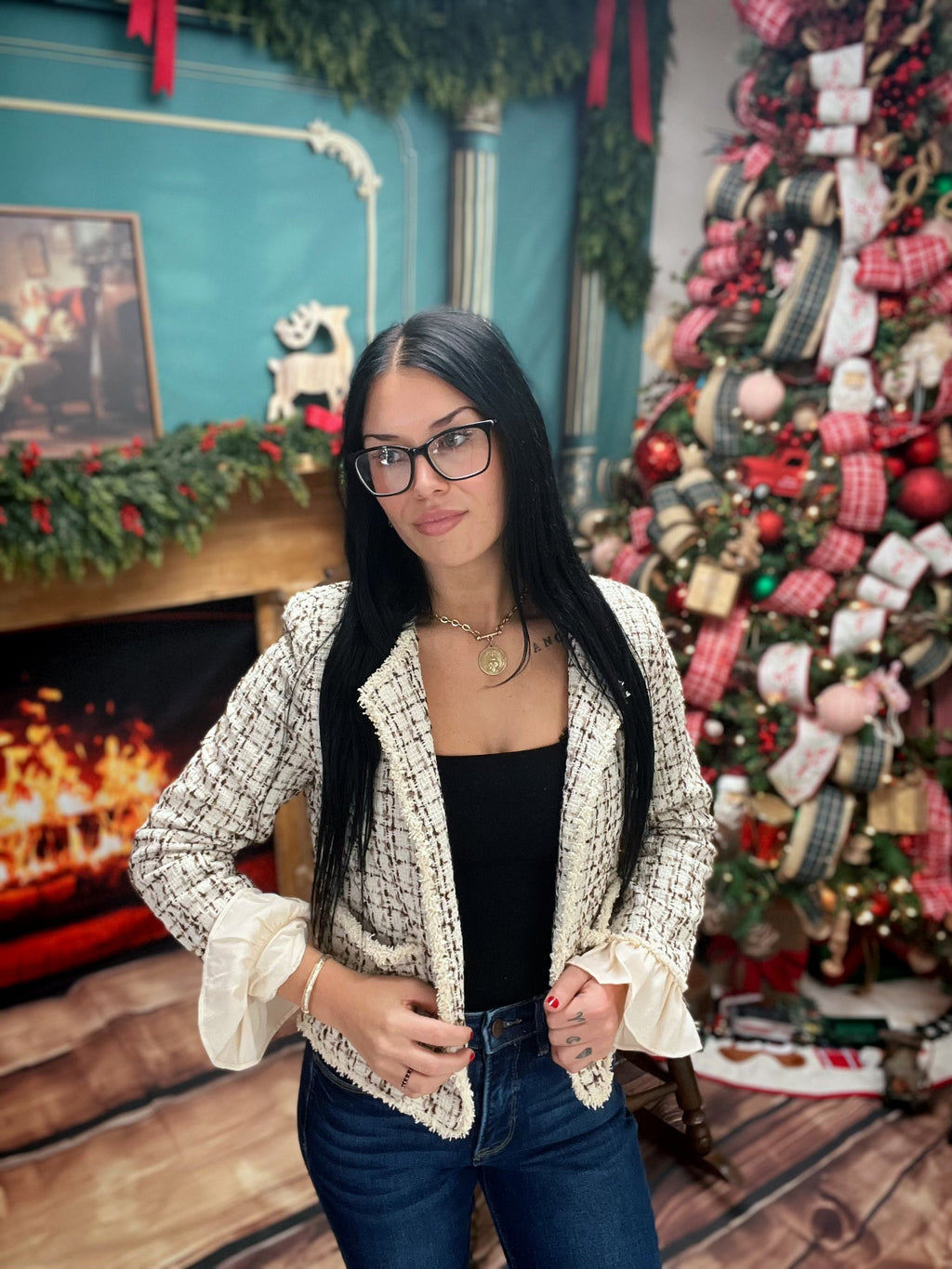 The Chateau Chic Tweed Jacket