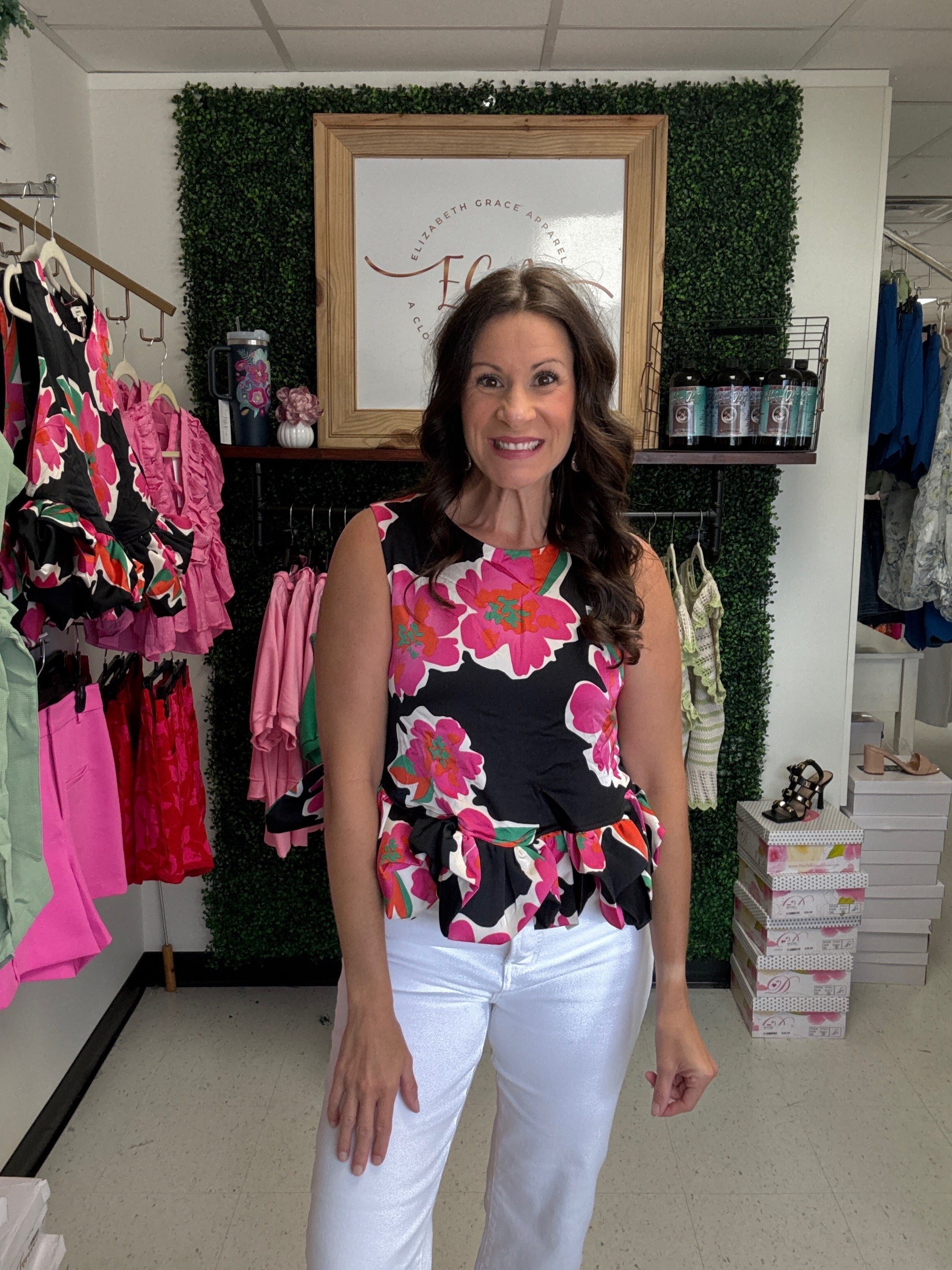Statement Floral Top