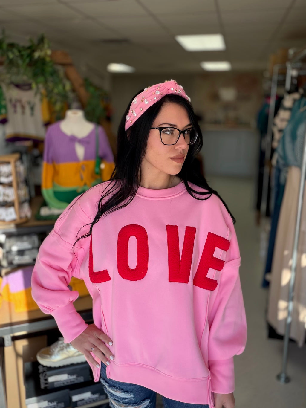 Pretty in LOVE Sweatshirt