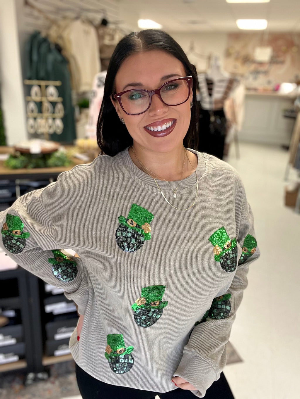 Trying My Luck Sweatshirt *Final Sale*