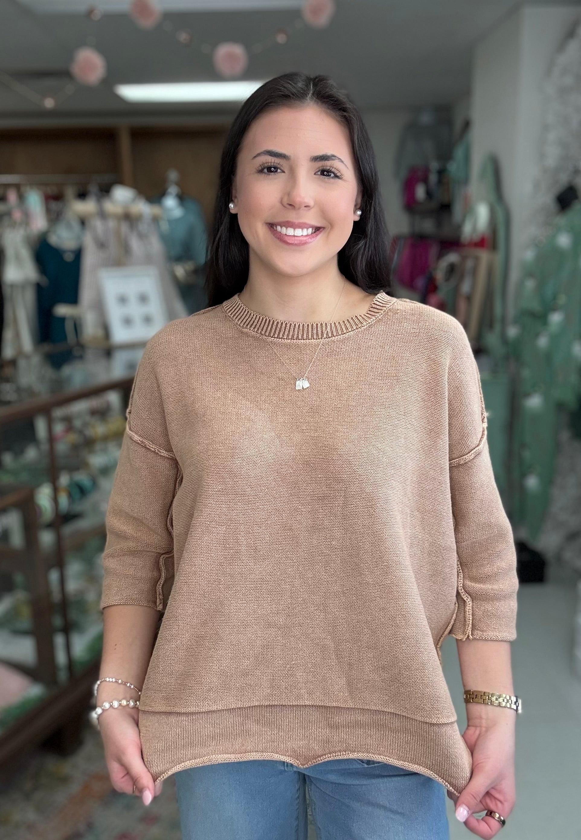 The Weekend Layers Knit Sweater