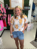 Sophisticated Floral Top
