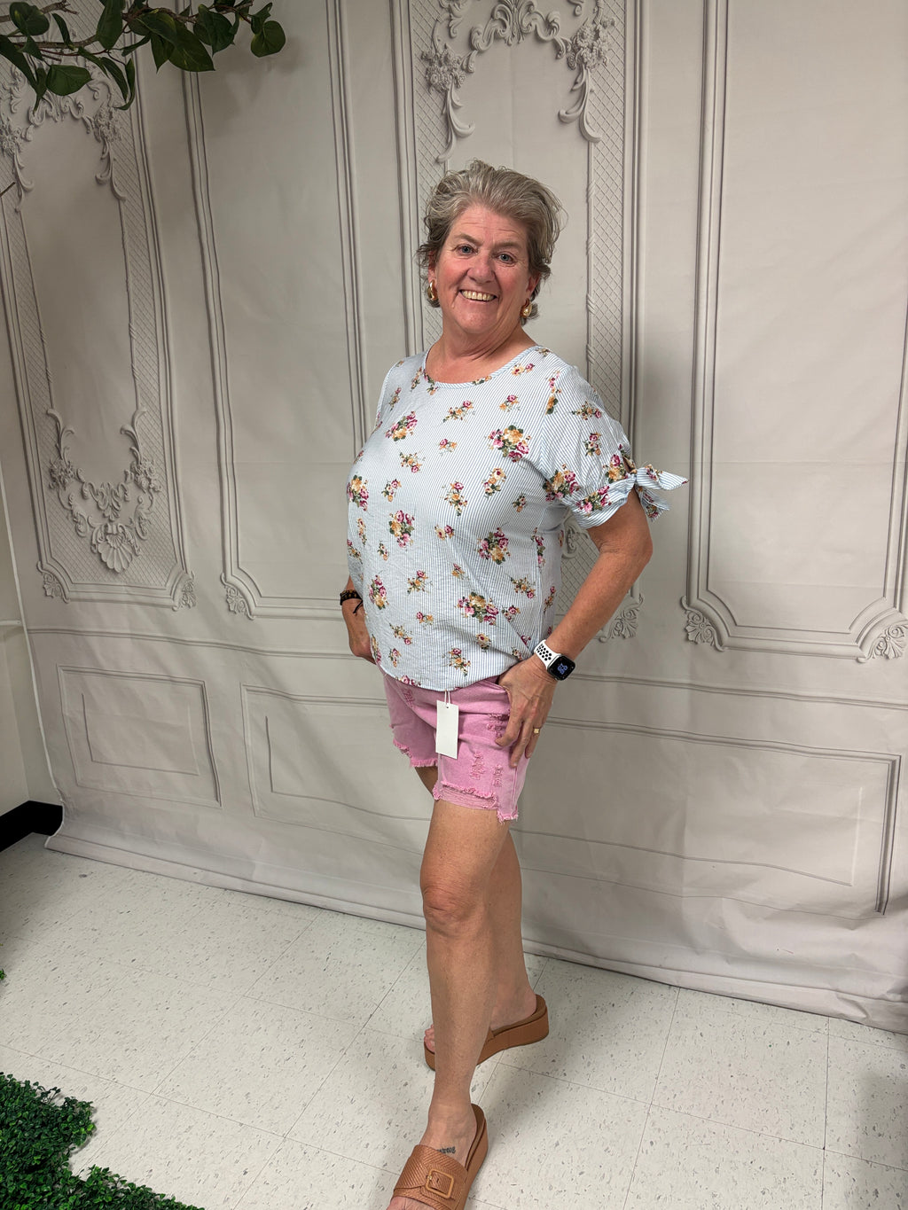 Sweet Serenity Floral Top