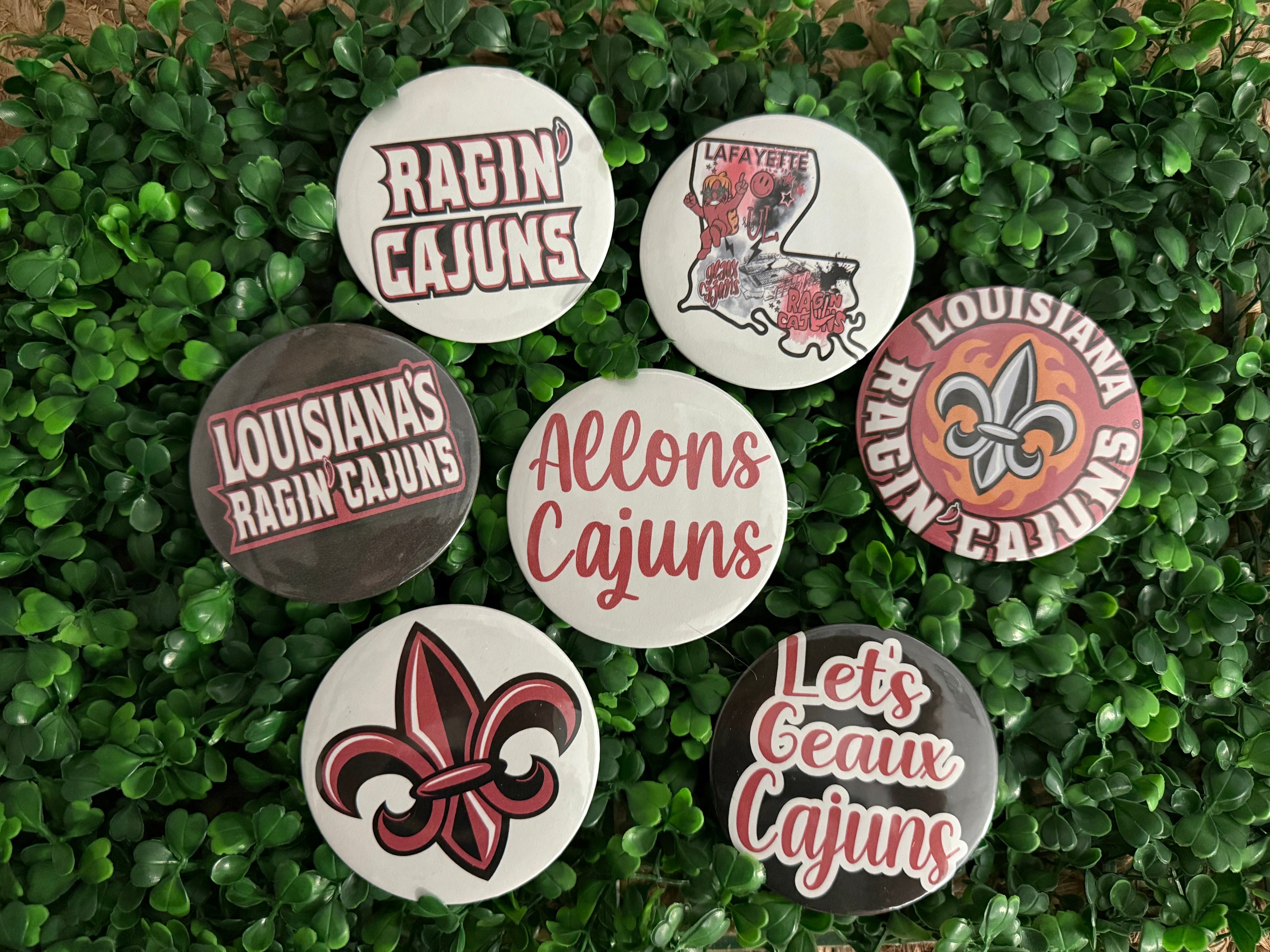 Louisiana Rajun Cajuns Pins